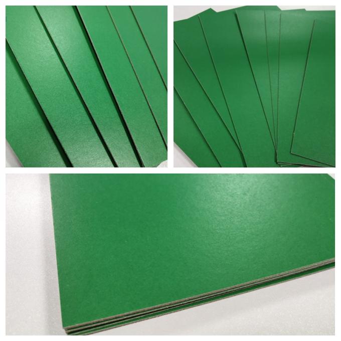 Grade AAA Green Chip Board Thickness 2MM One Side Green One Side Grey
