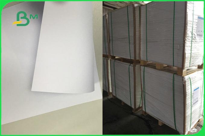 White Color Woodfree Uncoated Offset Printing Bond Paper In Roll For Notebook
