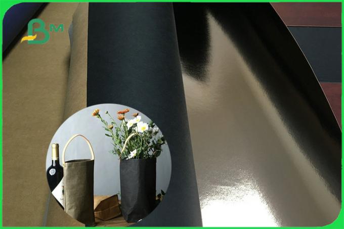 Colorful Ecofriendly Washable Kraft Paper Fabric Jumbo Roll for Storage Bag