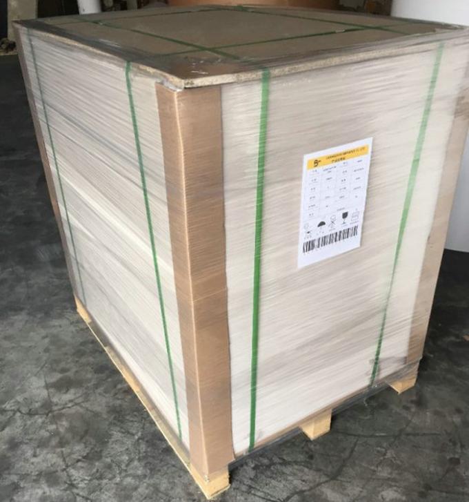 Coated Surface Virgin Pulp White Top Liner Board 325gr / ㎡ Sheets with Food Grade