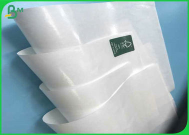 Şeker Paketleri İçin Suya Dayanıklı 30gsm 40gsm 50gsm + 10-15g Gıda Sınıfı PE Kaplamalı Kağıt