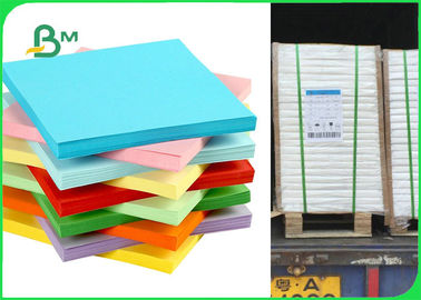 Stickey Notes 80gsm 120gsm için FSC Mavi / Yeşil Renkli Ofset Baskı Kağıdı