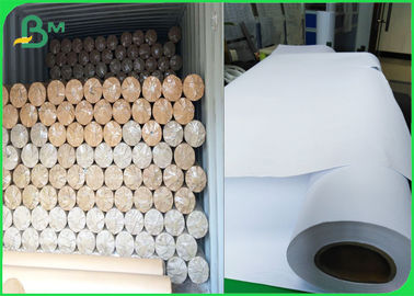 Konfeksiyon Endüstrisi için FSC 24 inç 36 inç Mürekkep Püskürtmeli Plotter Kağıt Rulo 80gsm