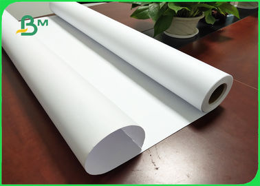 20 # Mürekkep Püskürtmeli Plotter Kağıdı HP Yazıcı Uzunluğu 100m İçin Yüksek Parlaklıklı FSC Sertifikalı