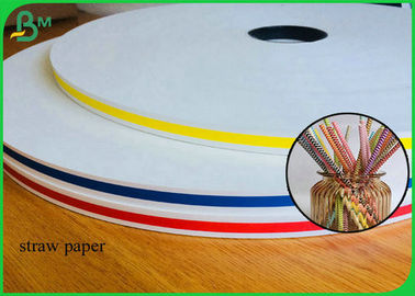 60GSM ve 120GSM Beyaz Kraft Kağıt Renkli Hasır Tüpler Yapmak İçin