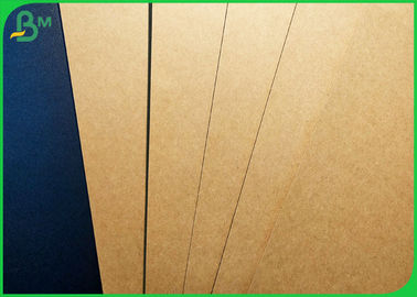Geri Dönüşümlü Hamuru 200g 230g FSC Onaylı Kahverengi Kraft Kağıt, Kitap Kapağı Yapımı İçin
