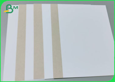 Beyaz Gri Arka Dubleks Kağıt Geri Dönüşümlü Kağıt Hamuru 200g 300g 400g