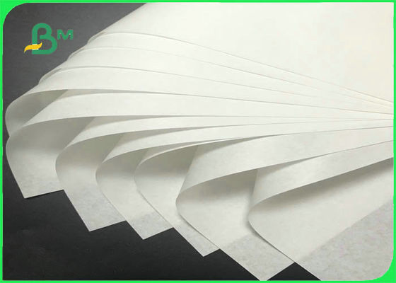 Çerez Ambalaj için 40gsm 50gsm 60gsm + 10g Toksik Olmayan PE Film Beyaz Craft Kağıt
