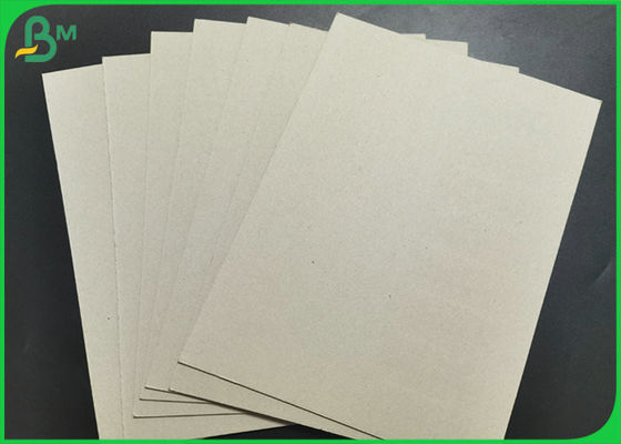 Sağlam 1,2 mm kalınlığında gri grafik kartı 750 gram geri dönüştürülmüş kağıt hamuru kağıt tahtası sayfaları