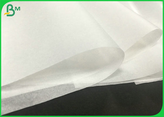 35 gramlık Beyaz Kraft Kağıdı Yiyecek Kaliteli PE Kaplı Yağ geçirmez 1200mm