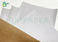 Rulo Ambalajlı 0.55MM Yıkanabilir Kahverengi ve Beyaz Kraft Kağıt Kumaş