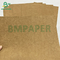 Yıkanmış 0.55mm Kahverengi Yıkanılabilir Kağıt Sürdürülebilir Paket Kağıdı