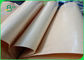 Gıda Güvenliği PE Kaplamalı Kraft Kağıt 30 - 350gsm Gıda Sarma İçin Beyaz / Kahverengi Renk