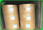 250gsm - 400gsm Ağartılmamış Doğal kahverengi Kraft Kağıt Rulo, FSC Sertifikalı