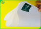Kağıt Torba Yapımı İçin% 100 Virgin Pulp Kullanımlık Beyaz Kraft Kağıt Rulo