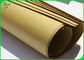 Boyut Özel Kahverengi Kraft Kağıt Rulo Hediye Sarma Kağıdı Yapımı İçin 400GSM