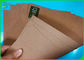 Kahverengi Kaplamasız Geri Dönüşümlü Karton, Ağartılmamış Kraft Kağıt 80g - 400g Kalın