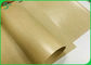 10G / 12G PE Kaplamalı Parlak Kağıt Suya Dayanıklı Kahverengi Kraft Kağıt Ruloları 700MM 1000MM