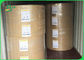 Sabun Sarıcı için Bir Taraflı PE Kaplı Kahverengi Kraft Kağıt Ruloları 50g 60g Gıda Sınıfı
