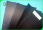 100% Odun Hamuru Gri Karton Levhalar Iyi Katlama Direnci 1.5-2.0mm Siyah Kitap Çantaları Için Ciltleme Kurulu