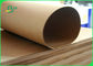 Paket Servis 70 * 100cm için 250 - 450gsm FSC Doğal Kahverengi Craft Liner Kurulu Kağıt