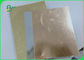 Altın Renk Tatsız 0.3mm 0.55mm Yıkanabilir Kraft Kağıt Genişliği Tote Çanta Için 150 cm