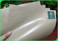 FDA Onaylı Plastik Kaplamalı Kağıt, Suya Dayanıklı 70g 80g 170g Doğal Kahverengi