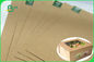 110gsm 220gsm Geri Dönüşümlü Kahverengi Kraft Astar Kağıt Kurulu Levha FDA AB FSC