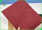 Kırmızı ve Gri Renk Dikişli Kumaş Kağıt 0.88mm DIY Flowerpolt Için Parçalanabilir