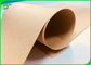 Kağıt Çanta Yapımı İçin 80g FDA Sertifikalı Kahverengi Kraft Kağıt Rulo
