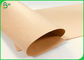 Kağıt Çanta Yapımı İçin 80g FDA Sertifikalı Kahverengi Kraft Kağıt Rulo