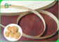 100% Virgin Odun Hamuru Kahverengi Kraft Straw Kağıt 60gsm Rulo Veya Özelleştirilmiş