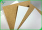 Paketi Fast Food için Nem Geçirmez 250g 325g Foodgrade Kaplı Kraft Kağıt