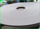 Toplu Saman Boru Ambalaj Kağıdı Düz ​​Beyaz 24gsm 28gsm 32mm Rulo