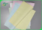 Banka Pürüzsüz İçin Kaplamasız 48g 50g Renkli Karbonsuz Kağıt Levha