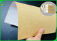 Soğuk İçme Paketi İçin Dondurulabilir Kuşe 1 Tarafı Kraft Kağıt Makara 250gr