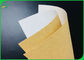 Soğuk İçme Paketi İçin Dondurulabilir Kuşe 1 Tarafı Kraft Kağıt Makara 250gr