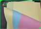 El İşi Pürüzsüz için Kaplanmamış 240gsm 300gsm Renkli Bristol Kart Sayfası