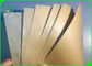 Baget Sarma için Doğal Odun Hamuru 40gsm + 10g PE Kaplı Kahverengi Kraft Kağıt