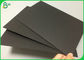 110g 150g İyi baskı Siyah Uncoat Kağıt İsim Kartı Yapımı İçin 31 x 43 inç
