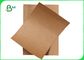Kozmetik Paket Dayanıklı 760 x 880mm için 135gsm 150gsm Kahverengi Kraft Kağıt