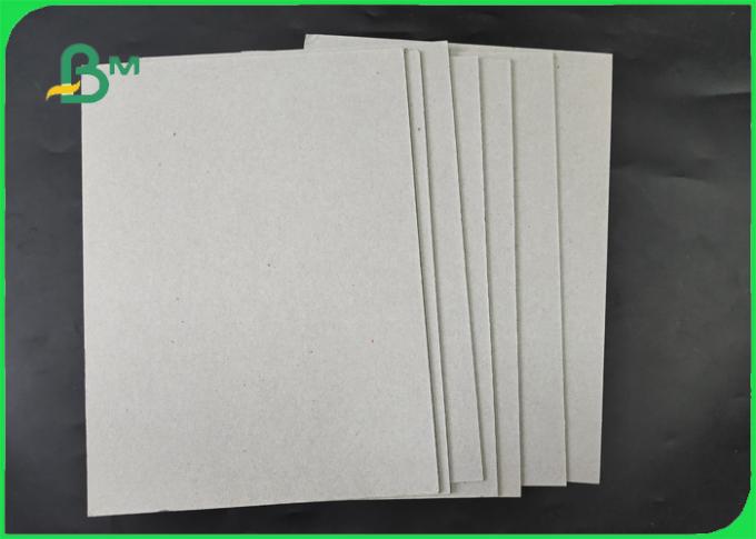 FSC 800GSM 1000GSM 2000GSM Grey Cardboard Thickness Customized For Covers