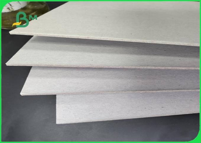 1.28MM 2MM 3MM Grey Color Chipboard 4 Sides Smooth Thick Customized Can Trim