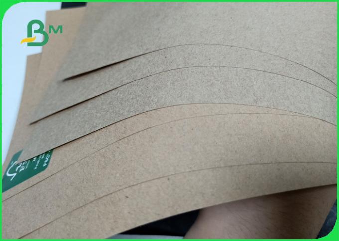 60gsm 70gsm 80gsm recycle pulp folding resistance brown kraft paper for packing