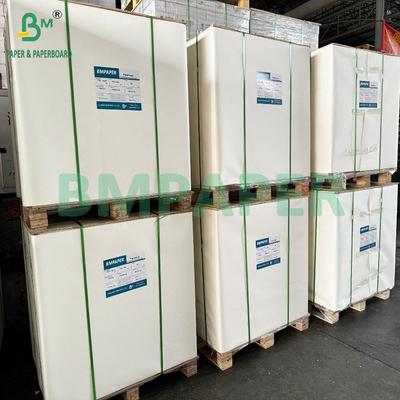300gm 330gm Beyaz C2S Parlak Kağıt Siyah Mavi Çekirdek Yüksek Sertlik Kağıt