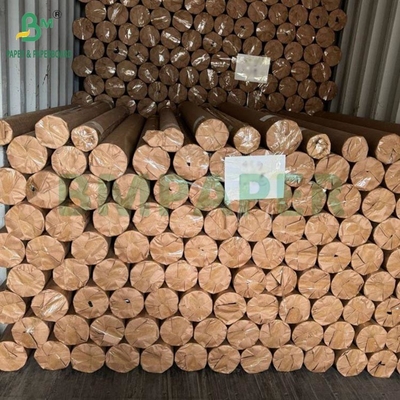 60 gram yüksek kaliteli çizgili kraft kağıt rulo 762 mm geniş X 200m 237m 500m