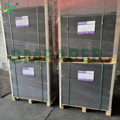 Siyah kapak kartı stok 92lb 250gm kalınlıklı iki taraflı siyah kaplamamış kağıt