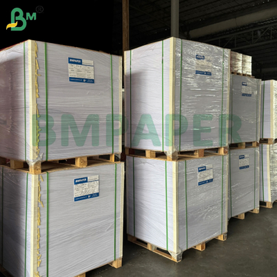 2 taraflı kaplamamış SBS Katı Beyazlanmış Karton Giyim Etiketleri için 400gm 450gm