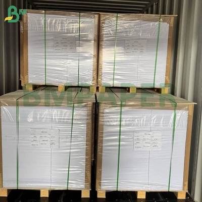 100g+20g PE Parlak Kaplamalı Kağıt C1S Kağıt Lamine 1 Taraf 70x100cm Ebatında