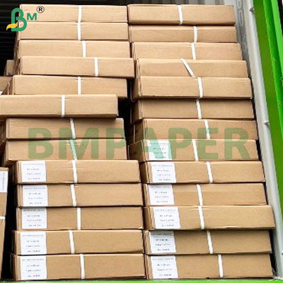 80Gsm 2 inç Çekirdekli CAD Çizici Kağıt Ruloları Mühendislik Çıktısı İçin